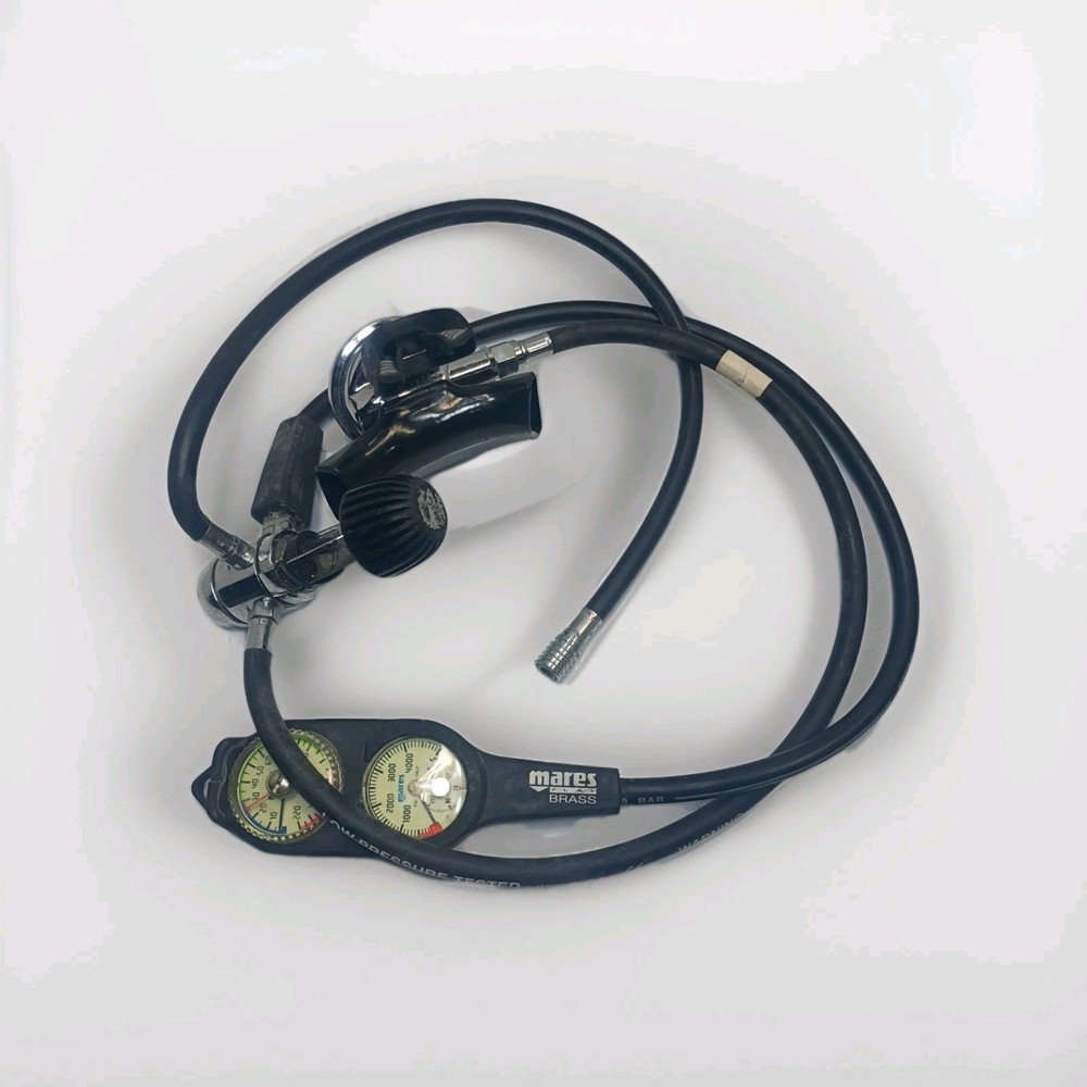 Mares Flat Brass Scuba Equipment