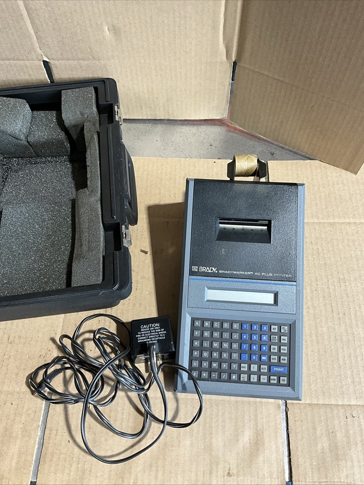 BRADY BRADYMARKER XC PLUS PRINTER; Partial Kit
