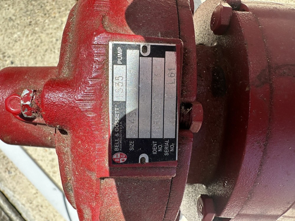 bell gossett circulating pump 1535