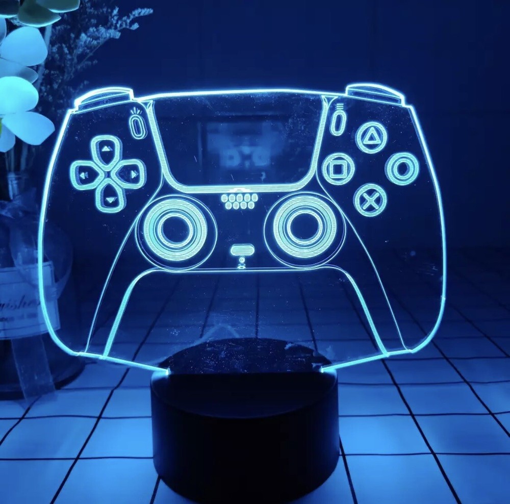 3D Illusion Gaming Night Lamps￼