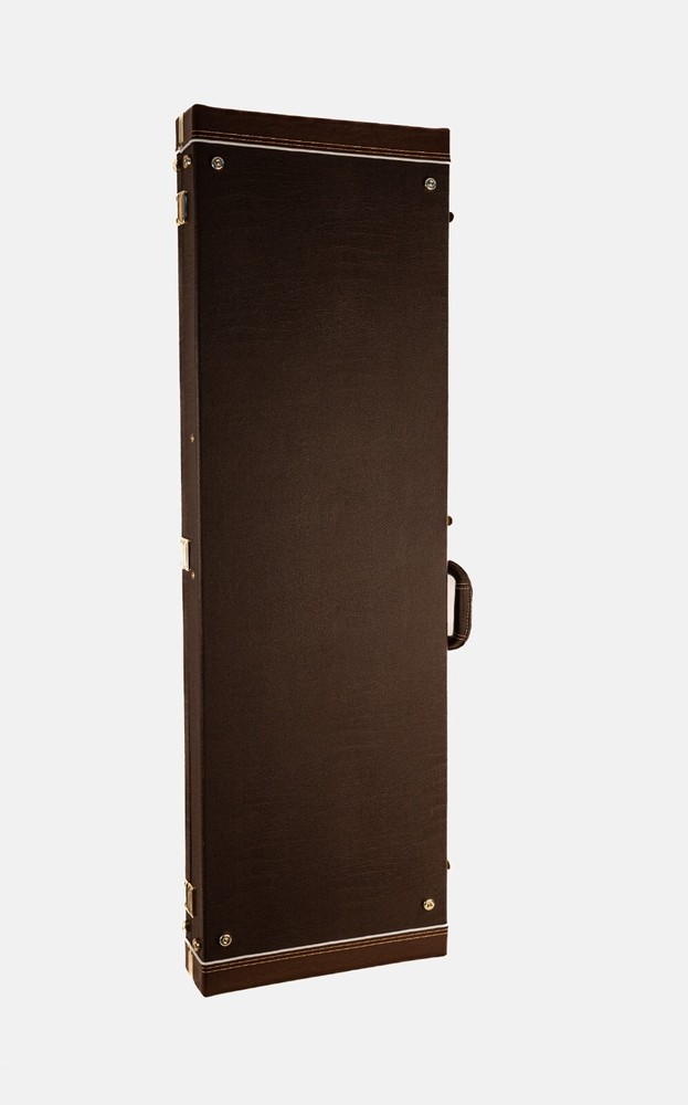 Hard-Shell Electric Bass Case (Brown)