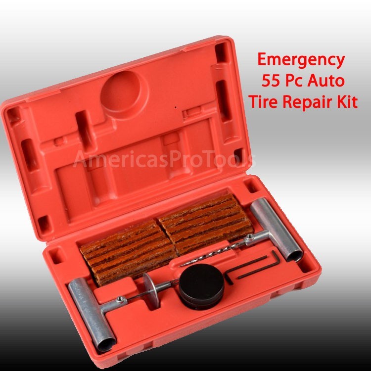 Auto Tire Repair Kit  55Pc