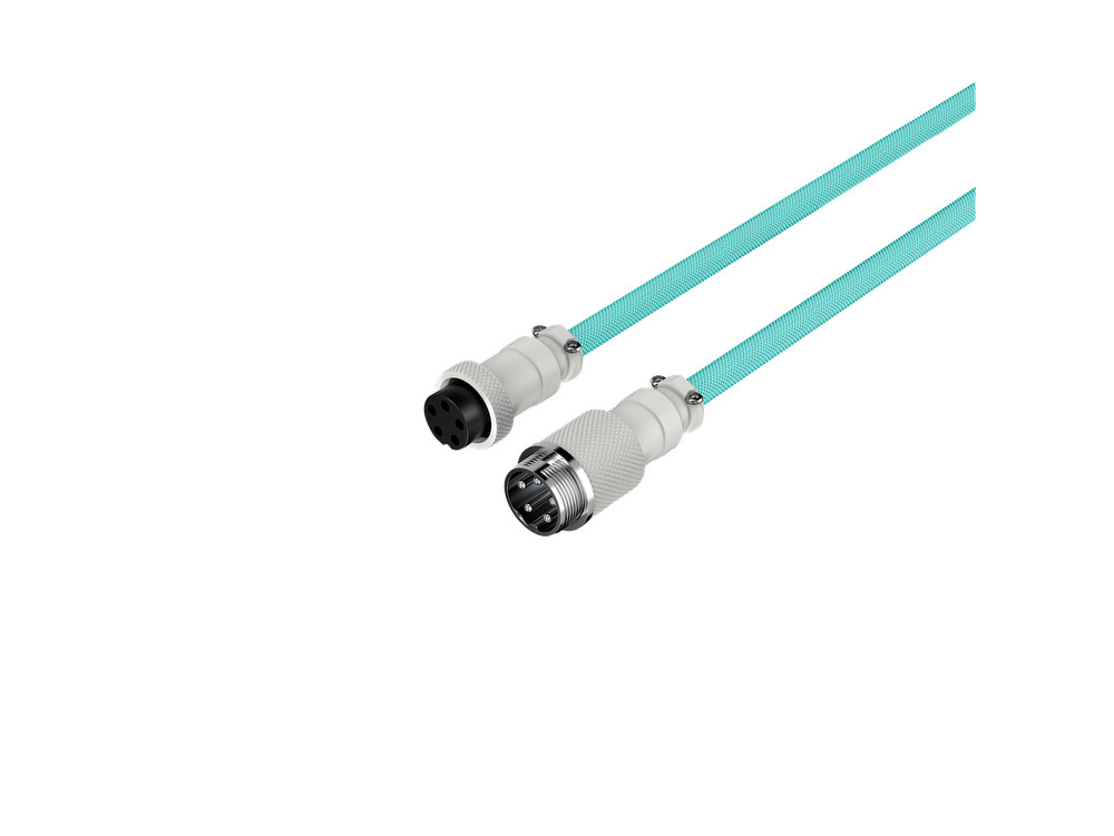 HyperX USB-C Coiled Cable Light Green-White