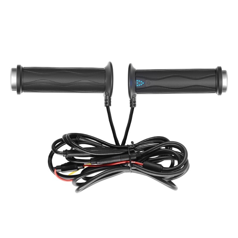 Handlebar Grips with Electric Heating Adjustable Warmth for Motorcycles Durable