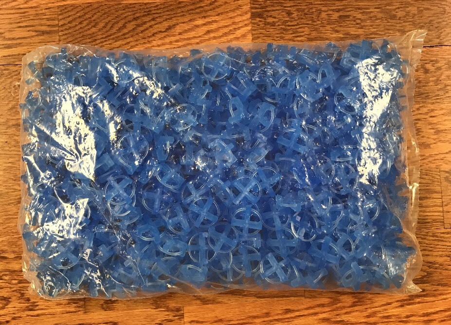 Tavy Tile Flooring Spacers 3/16", 500 Per Bag