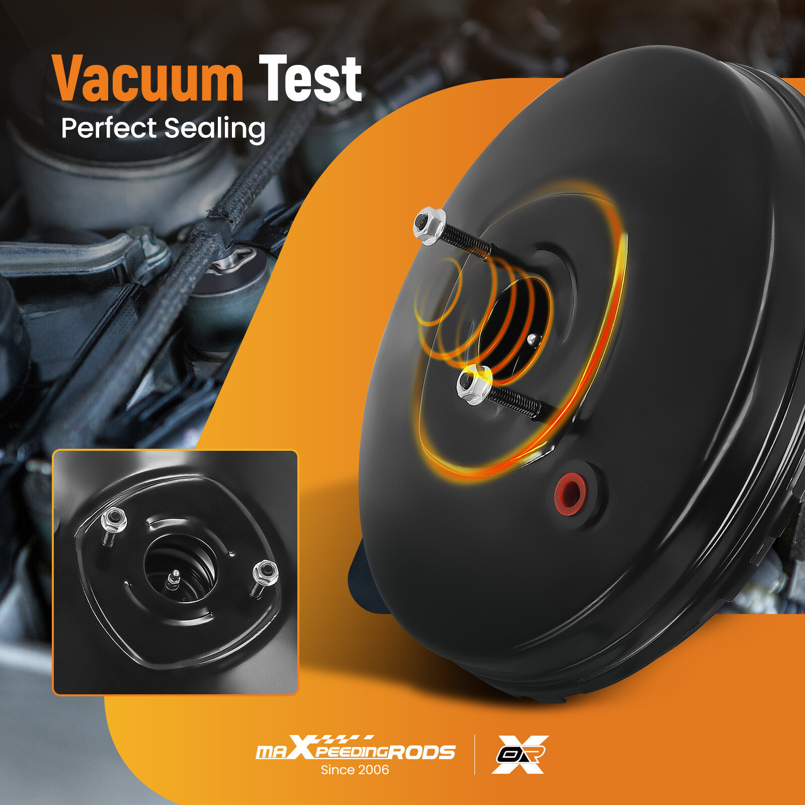 Power Brake Booster Vacuum For Ford Edge 2011-2014 54-72020 5472020