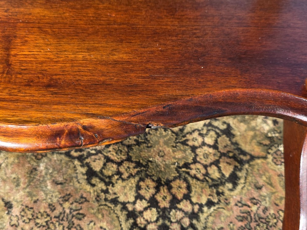 Antique Turned Bobbin Legs, 2 Tier, Parlor Side Table, Solid Wood