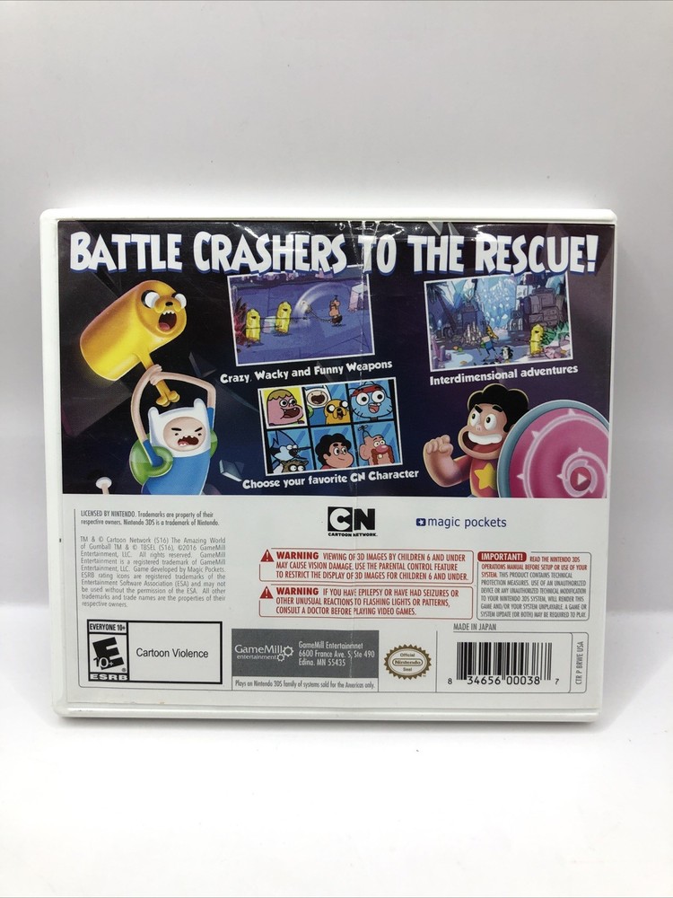 CASE ONLY Cartoon Network: Battle Crashers - Nintendo 3DS