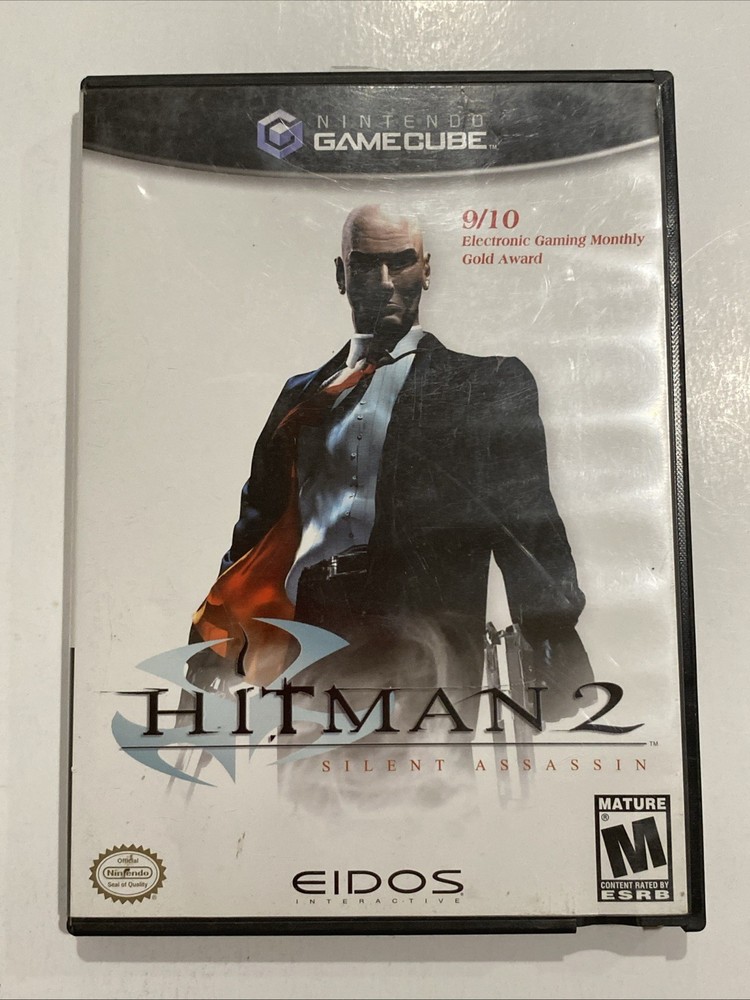 Hitman 2: Silent Assassin (GameCube) - Case & Manual Only - No Game - Free Ship!