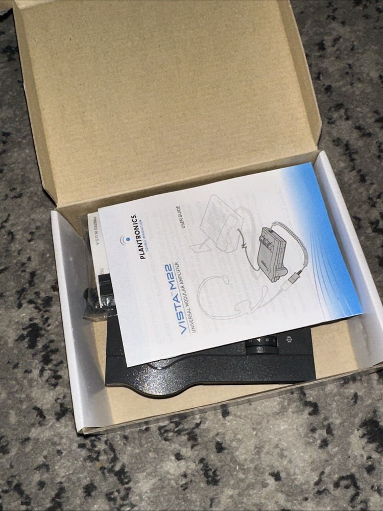 Plantronics M22 Headset/Telephone Amplifier 43596-40