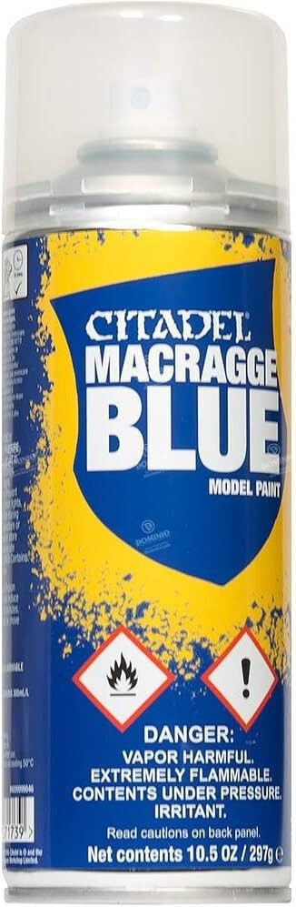 Games Workshop Citadel: MACRAGGE BLUE SPRAY (NAS)