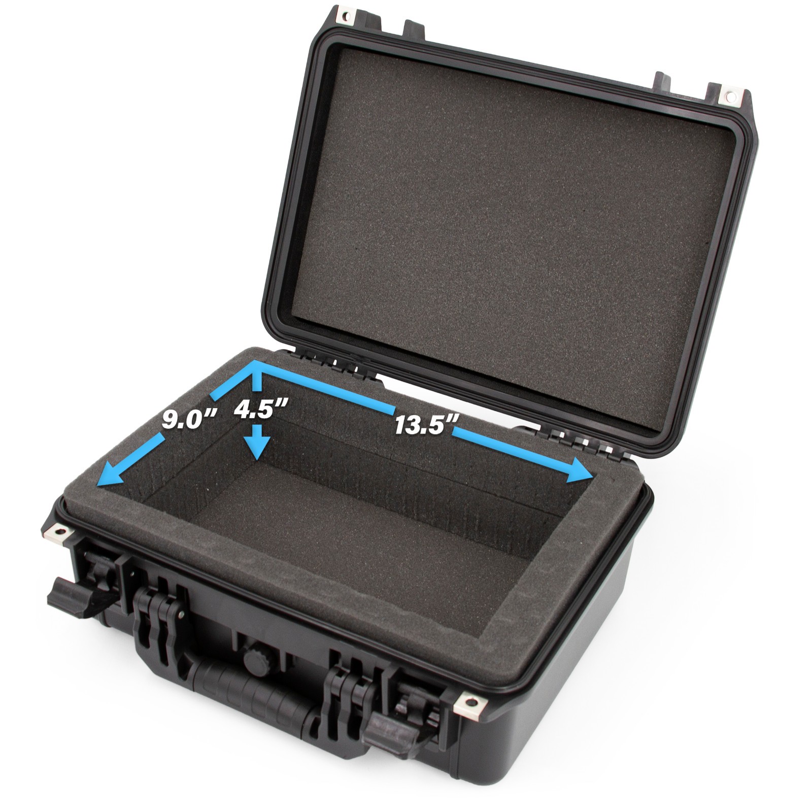 CASEMATIX Hard Case for Work Knife & Tool Sharpener MK.2 - Waterproof Case Only