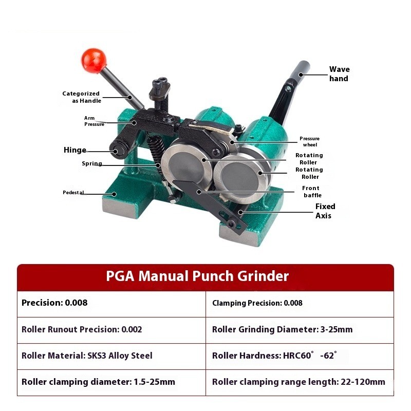 Punch Grinding Machine Forming Tool High-Precision Micro Punch 0.001