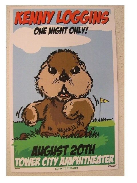 Kenny Loggins Handbill Poster Caddy Shack Image Clevela