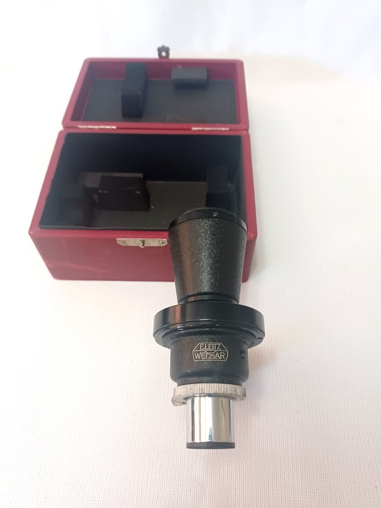 Ernst Leitz Micro Ibso 1/3x microscope attachment and original box