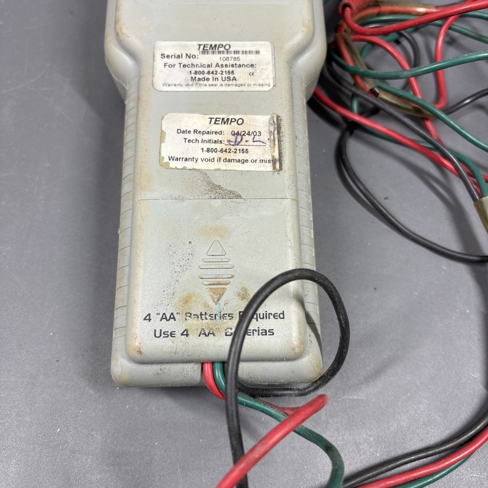 Tempo Research Sidekick 7B Cable Tester- No Case
