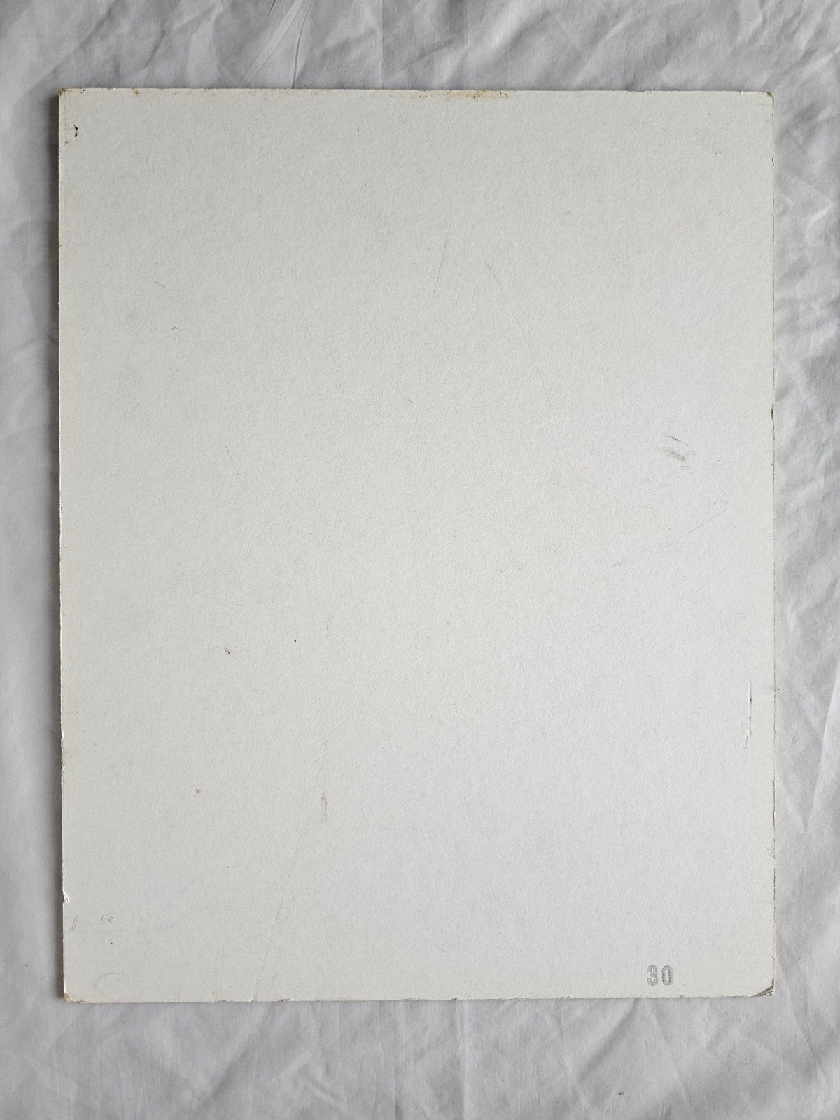 A CHARMING MOUNTED ANTIQUE ILLUMINATED MANUSCRIPT PAGE, EMBOSSED