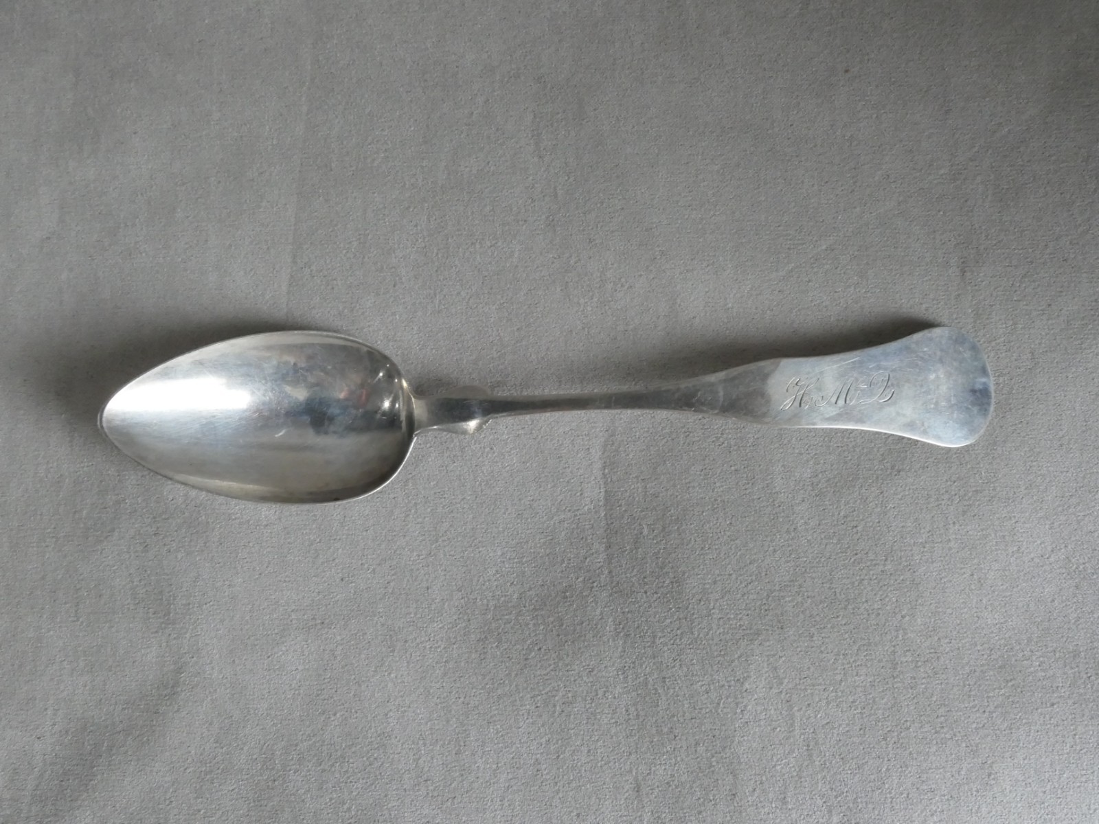 American Coin Silver Spoon REED & SLADER Nashua NH 8” : 24.6g