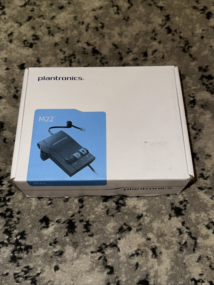Plantronics M22 Headset/Telephone Amplifier 43596-40