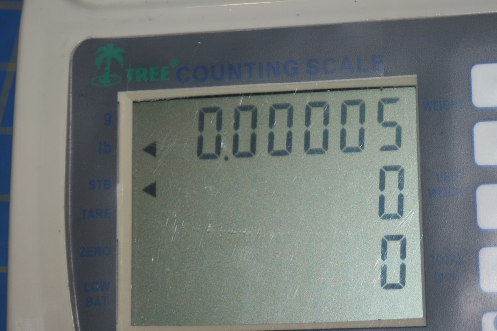 Tree SCT 600 Dedicated Counting Scale for Small Components - 600 g × 0.01 g