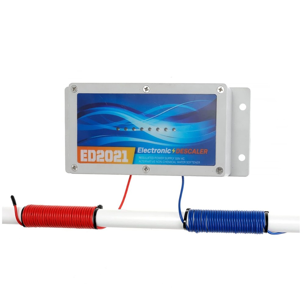 Electronic Water Descaler System, Reduces Limescale, Rust ED2021
