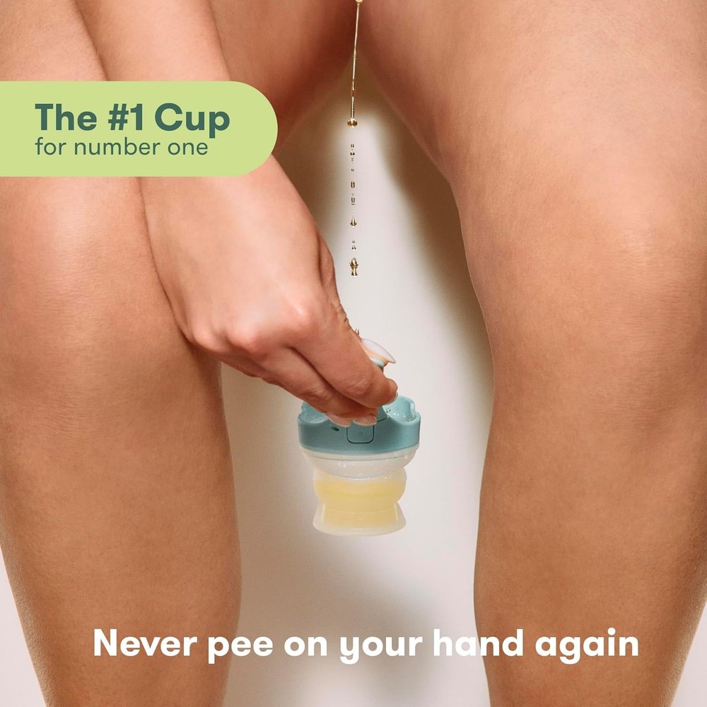 No mess reusable pee cup for fertility tests