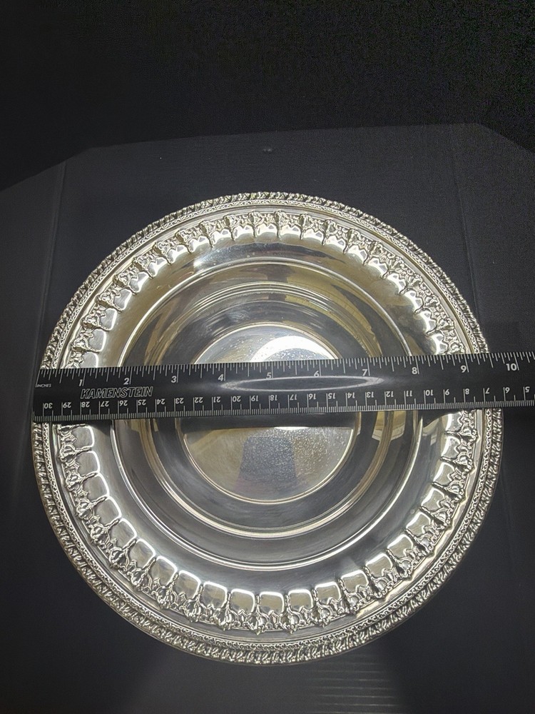 Reed & Barton Silverplate Bowl Set #1202 Large & Small Serving Bowls