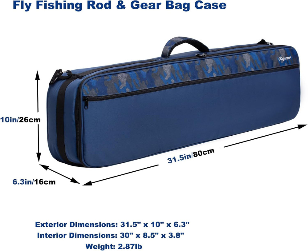 Fishing Rod Carry Case and Storage Bag Protective Design