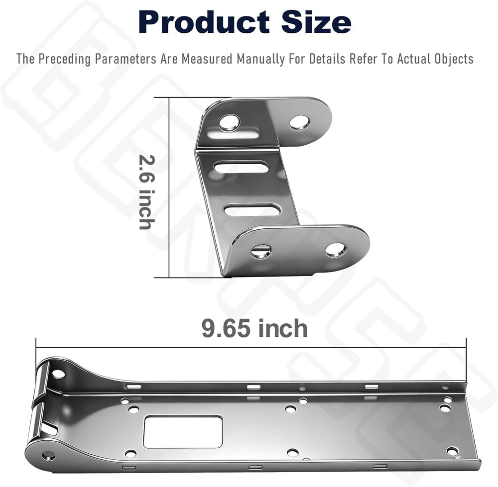 Transom Transducer Mount Bracket for Structurescan 3D/HD & Totalscan Transducers