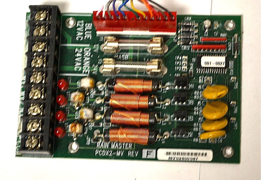 Rain Master PCDX2-MV Master Valve Control Board w/ connector (092324)