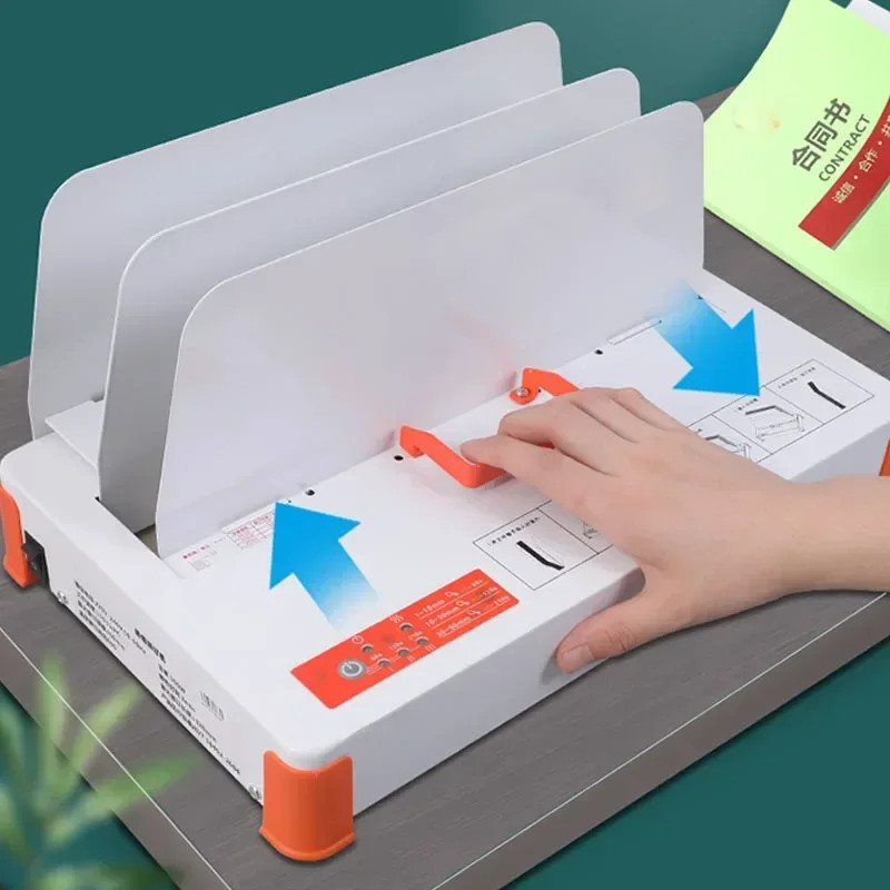 Perfect Binder Hot Melt Binding Machine Fully Automatic A4 Book Electric Small