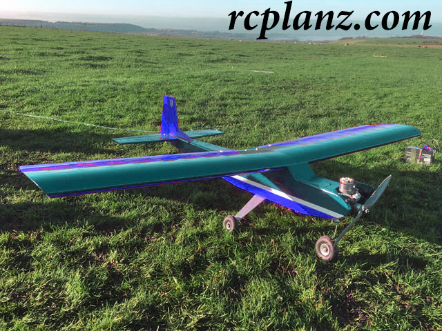 R/C AIRPLANE PLANS & PATTERNS: Trainer 60 65" Wingspan - High Wing RC Model