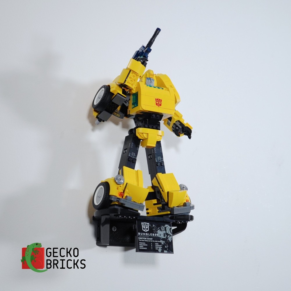 Wall Mount for LEGO Transformers Bumblebee 10338