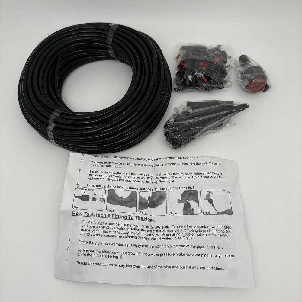 Micro Irrigation system Instruction black ….30