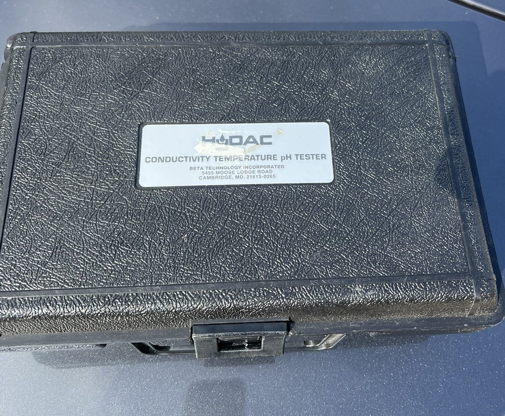 Beta HyDAC Conductivity Temperature Ph Tester