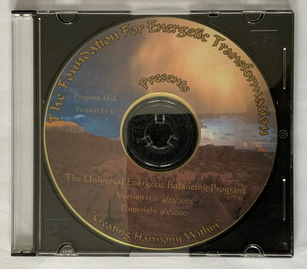 Universal Energetic Balancing Program CD Version 2 Creating Harmony Within 2002