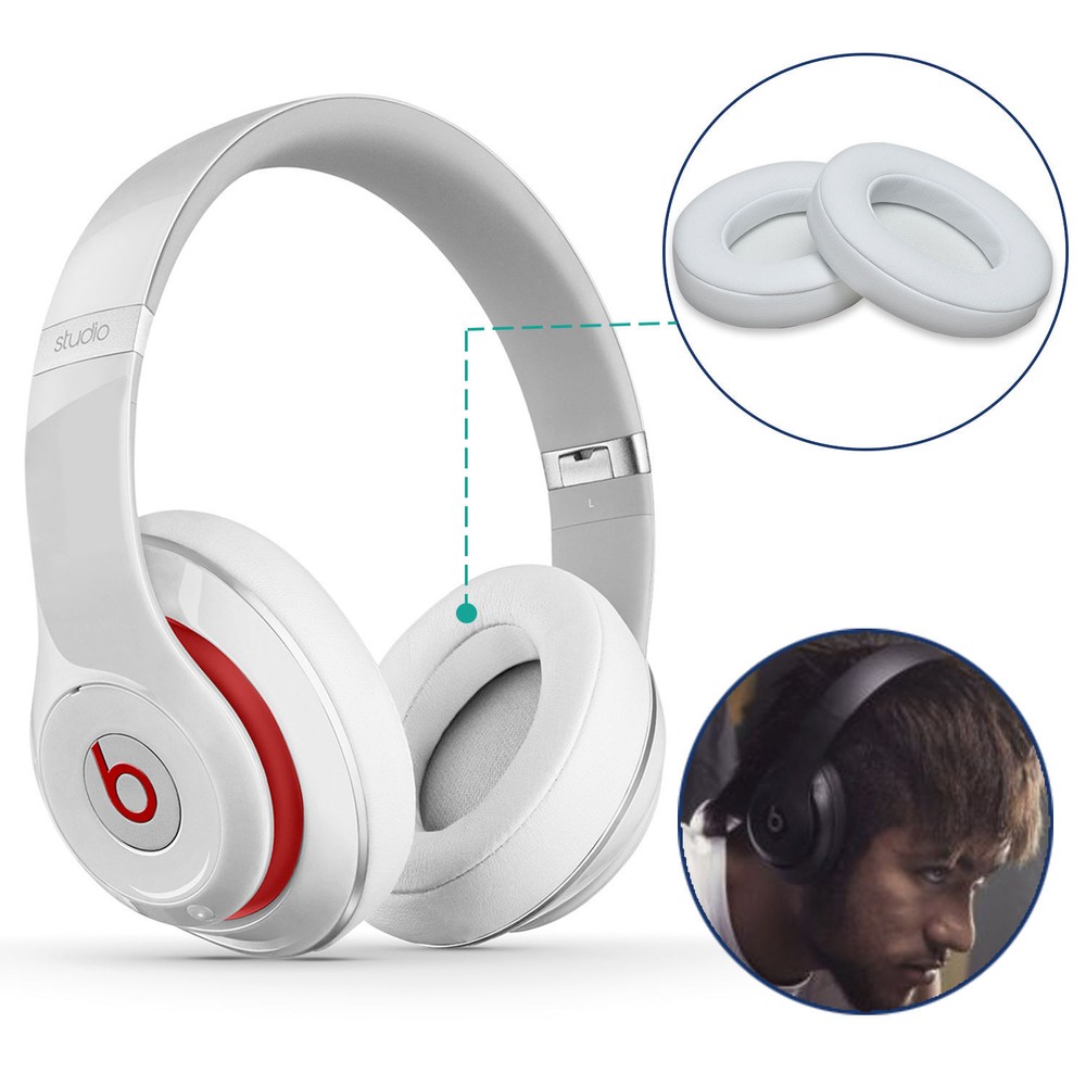 Replacement Ear Pad Cushion for Beats by dr dre Studio3 HEADPHONE Wireless