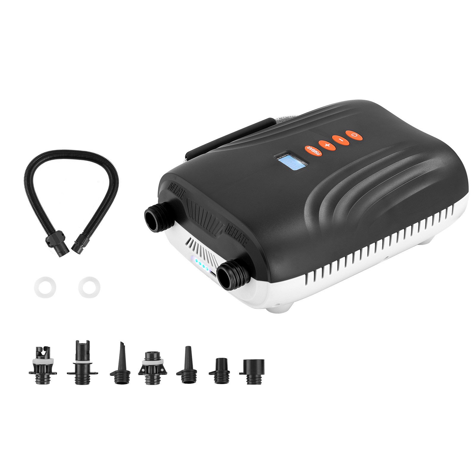 Paddle Board Pump Rechargeable Battery-Powered 20PSI Dual Stage SUP Air Pump