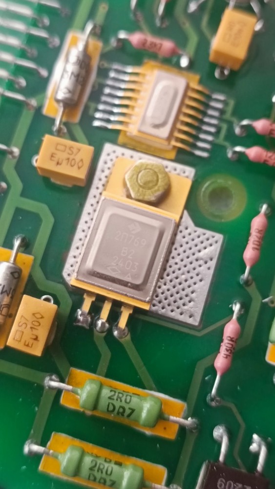 Military rare Multi-channel analog electronic unit.