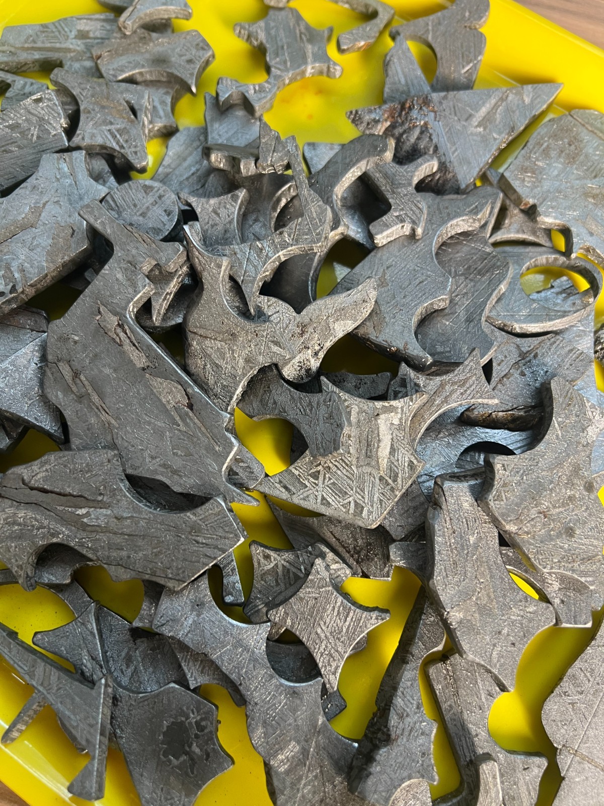 1000g Altay Iron Meteorite Space Meteorite Slice Aletai Meteorite Cut Slices