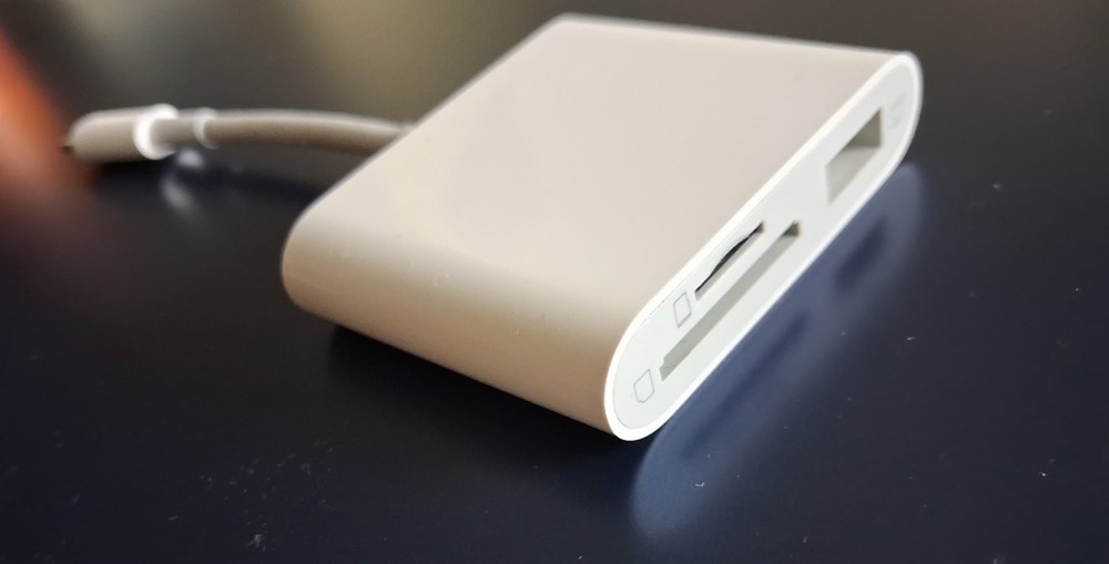 SD Card Reader: Android, iPhone, iPad -USB Camera Adptr – Micro SD/TF –Plug Play