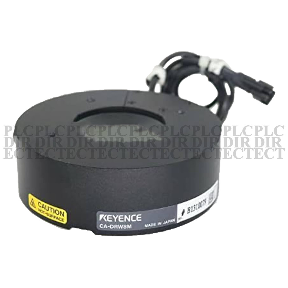 Used KEYENCE CA-DRW8M White Round Multi-Angle Light