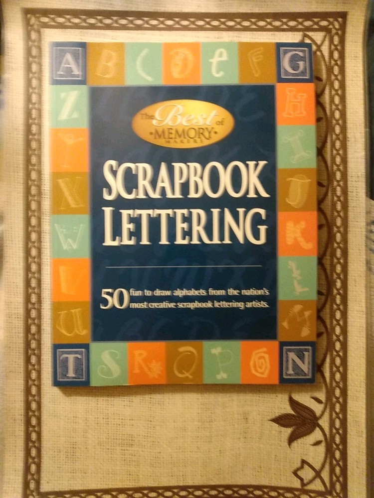 3 Unique SCRAPBOOK how-to books