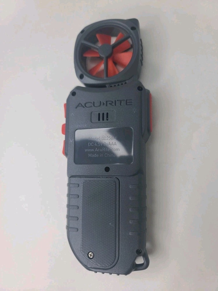 AcuRite Anemometer Inspection Light Extendable Vane Wind Sensor Altimeter LCD