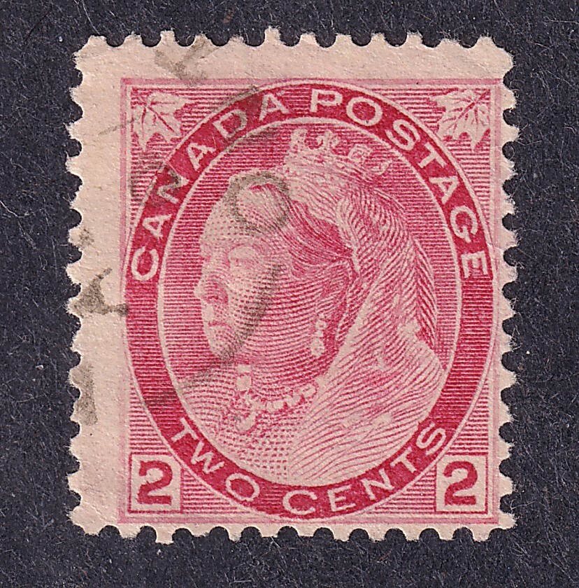 CANADA 1898-1902, Scott No. 77, Re-entry # 16