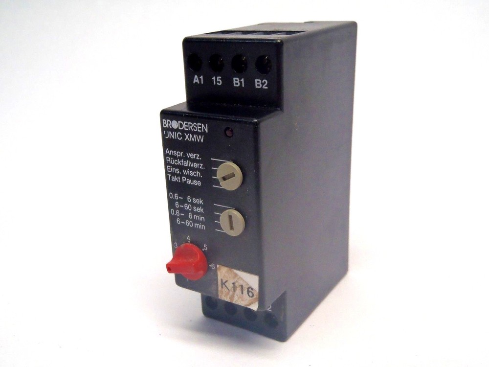 Brodersen XMW-D1 Multi-Function Timer Relay UNIC XMW