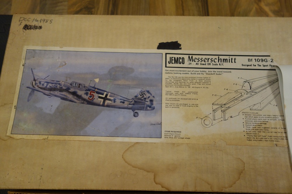 RC JEMCO MESSERSCHMITT BF 109G-2