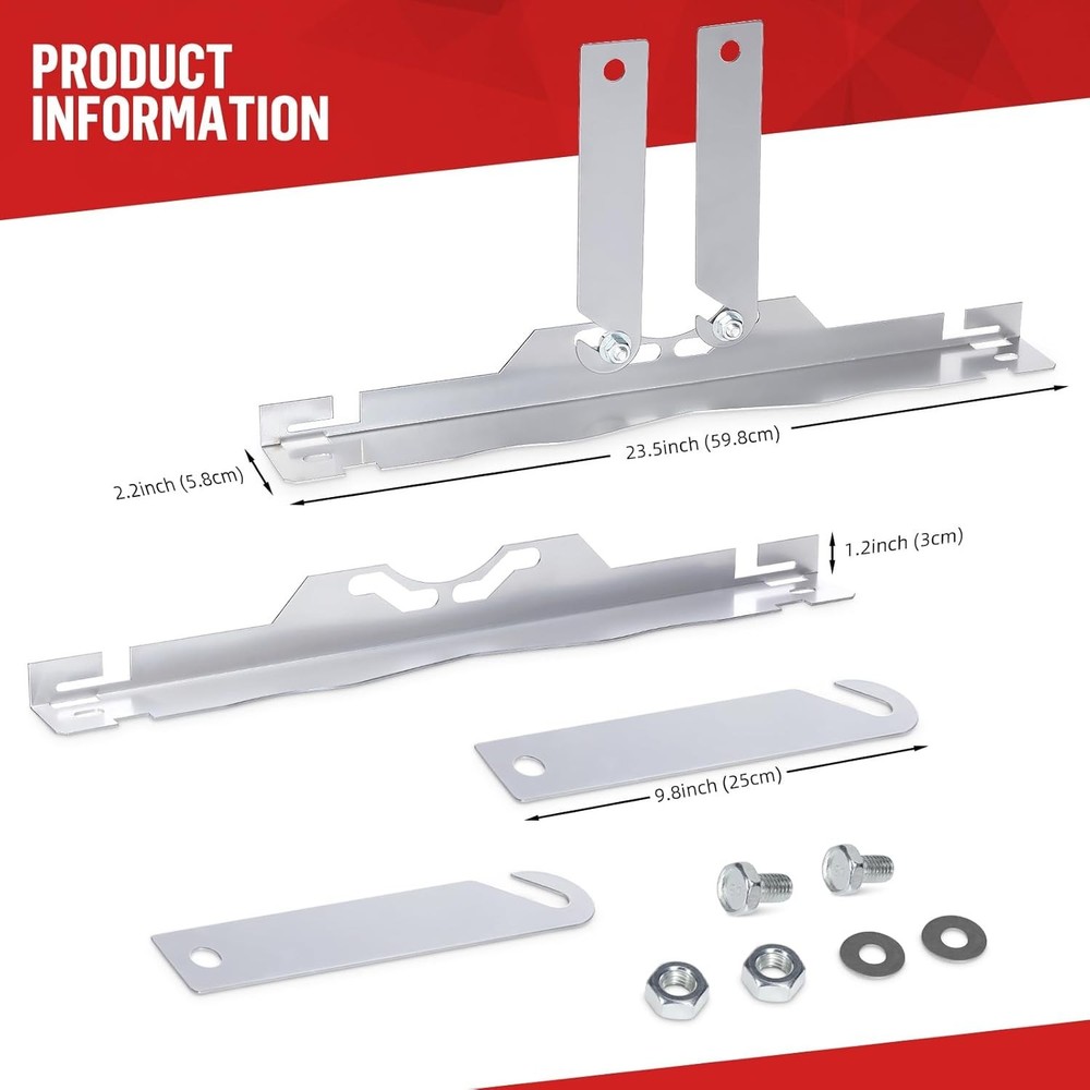 2Pack Wheel Alignment Tool with Connection Sheet, 2025 Upgraded Toe Alignment To