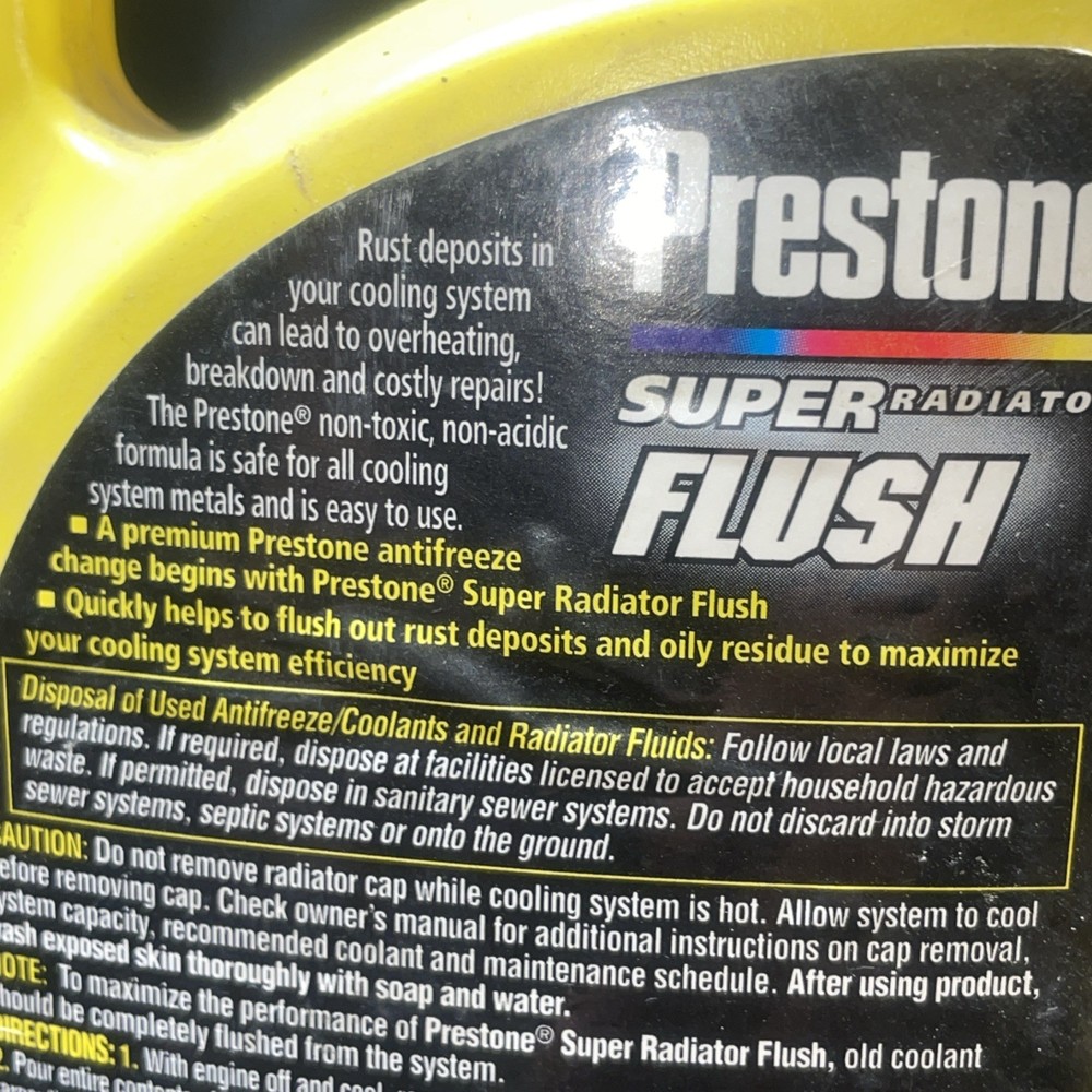 Prestone Radiator Super Flush 22 FL OZ