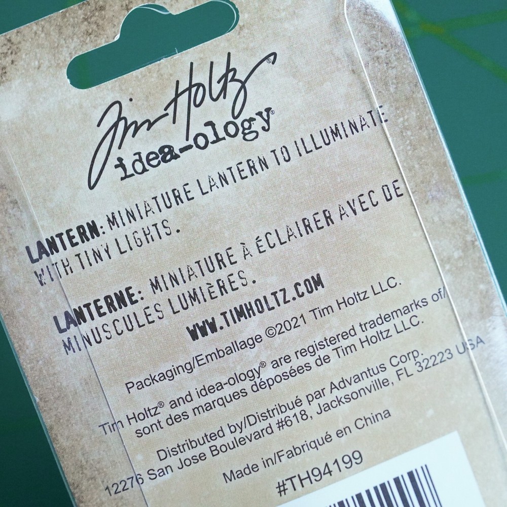 Tim Holtz Idea-Ology Mini Lantern